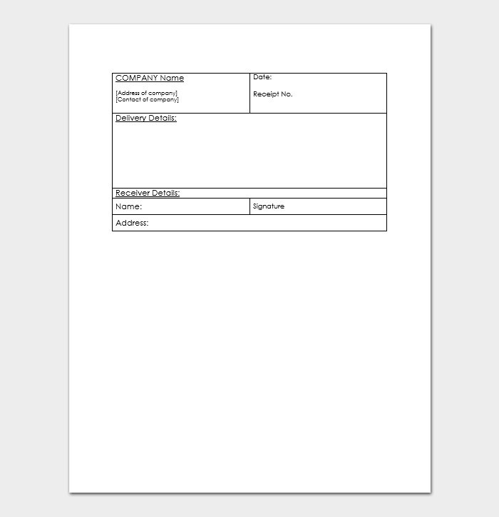 Delivery Receipt Template from www.samplenotes.net