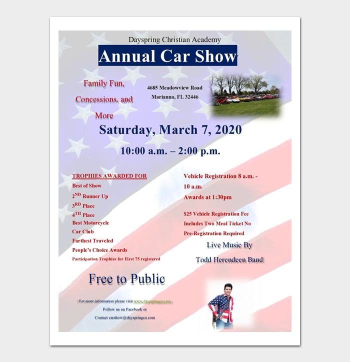Car Show Flyer (Templates & Designs)