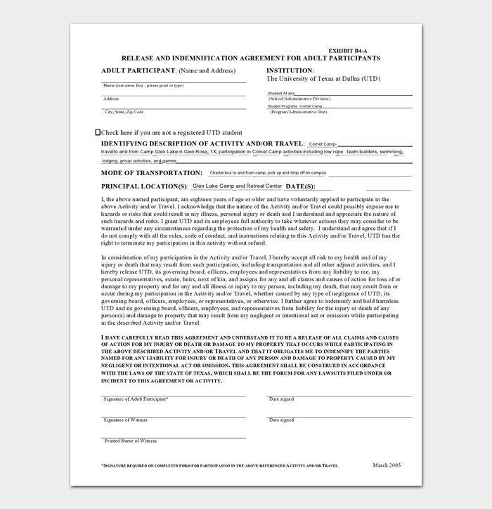 Indemnification Agreement